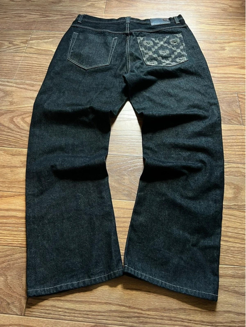 vintage phat farm embroidered skate style y2k baggy jeans